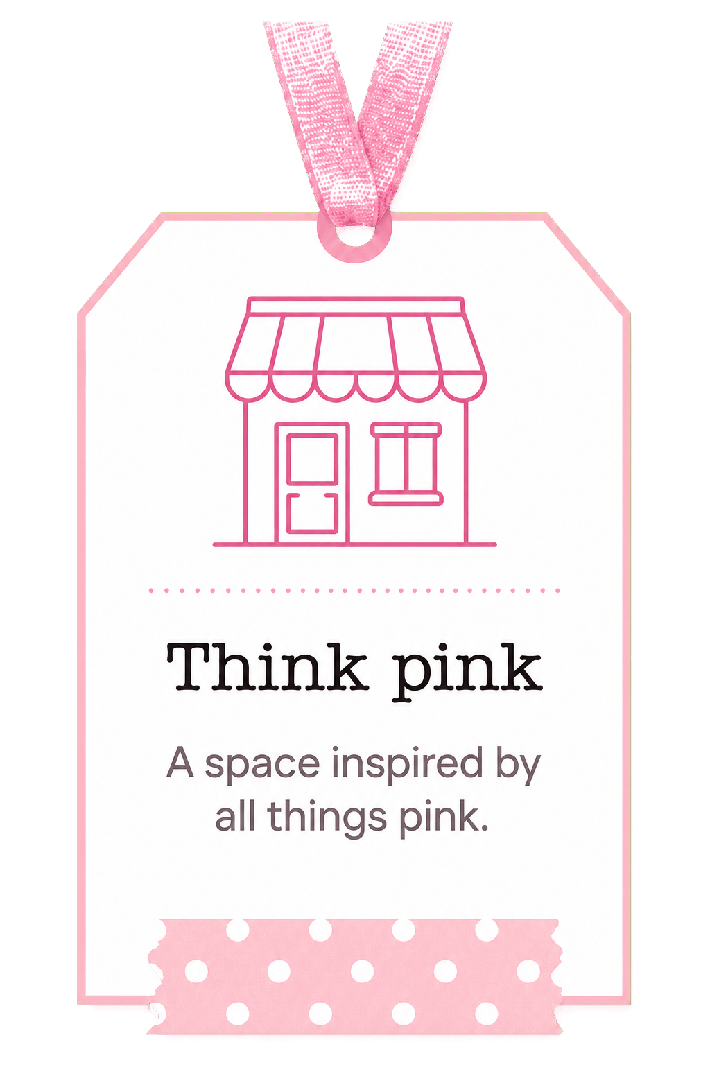 Think pink. A space inspired by all things pink.